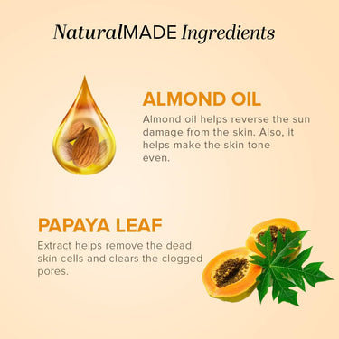 Khadi Natural Sunscreen Lotion SPF 50 PA++ | Non Sticky, No White Cast Formula | Paraben Free | Lightweight Protection | Suitable for All Skin Types | 100 ml